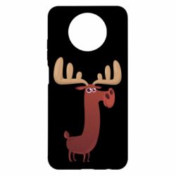 Чехол для Xiaomi Redmi Note 9 5G/Redmi Note 9T Забавный олень - PrintSalon