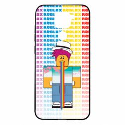 Чехол для Xiaomi Redmi Note 9/Redmi 10X 3D Roblox Rainbow - PrintSalon