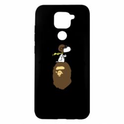 Чехол для Xiaomi Redmi Note 9/Redmi 10X A bathing ape peanuts - PrintSalon