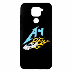 Чехол для Xiaomi Redmi Note 9/Redmi 10X A4 Lamba And Fire - PrintSalon