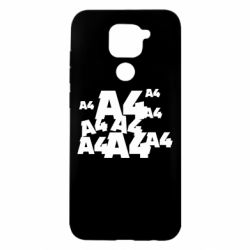 Чехол для Xiaomi Redmi Note 9/Redmi 10X A4 Pattern - PrintSalon