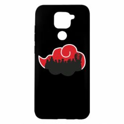 Чехол для Xiaomi Redmi Note 9/Redmi 10X Akatsuki Members Red Cloud - PrintSalon