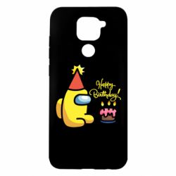 Чохол для Xiaomi Redmi Note 9 / Redmi 10X Among Us Happy Birthday - PrintSalon