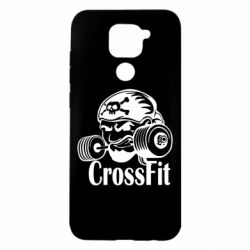 Чехол для Xiaomi Redmi Note 9/Redmi 10X Angry CrossFit - PrintSalon