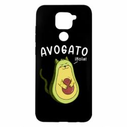Чехол для Xiaomi Redmi Note 9/Redmi 10X Avogato Cat - PrintSalon