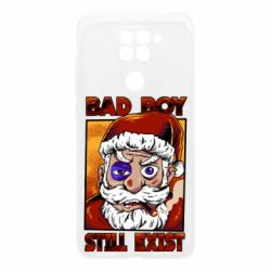 Чехол для Xiaomi Redmi Note 9/Redmi 10X Bad Santa - PrintSalon