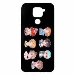 Чехол для Xiaomi Redmi Note 9/Redmi 10X BTS cute boys - PrintSalon