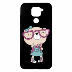 Чехол для Xiaomi Redmi Note 9/Redmi 10X Cute bear - PrintSalon