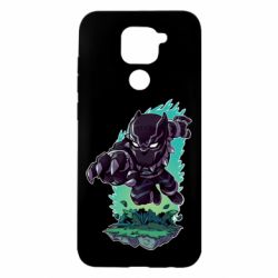Чехол для Xiaomi Redmi Note 9/Redmi 10X Cute Black panther - PrintSalon