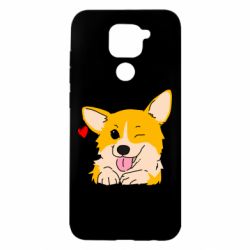 Чехол для Xiaomi Redmi Note 9/Redmi 10X Cute Corgi Puppy - PrintSalon