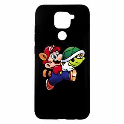 Чехол для Xiaomi Redmi Note 9/Redmi 10X Cute Mario with turtle - PrintSalon