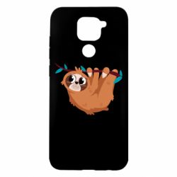 Чехол для Xiaomi Redmi Note 9/Redmi 10X Cute sloth - PrintSalon