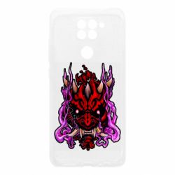 Чехол для Xiaomi Redmi Note 9/Redmi 10X Darth Maul Japanese mask - PrintSalon