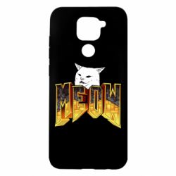 Чехол для Xiaomi Redmi Note 9/Redmi 10X Doom меов cat - PrintSalon