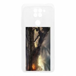 Чохол для Xiaomi Redmi Note 9 / Redmi 10X Дракон арт - PrintSalon