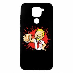 Чехол для Xiaomi Redmi Note 9/Redmi 10X Fallout  boy blood - PrintSalon