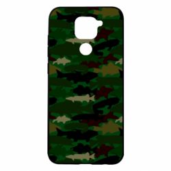 Чохол для Xiaomi Redmi Note 9 / Redmi 10X Fisherman Camouflage - PrintSalon