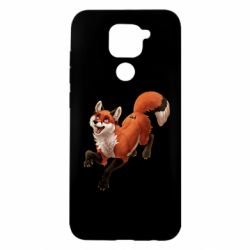 Чехол для Xiaomi Redmi Note 9/Redmi 10X Fox in flight - PrintSalon