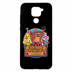 Чехол для Xiaomi Redmi Note 9/Redmi 10X Freddy Pizza - PrintSalon