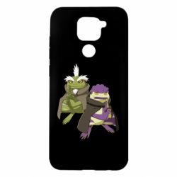 Чехол для Xiaomi Redmi Note 9/Redmi 10X Fukasaku and Shima-PrintSalon Чехол для Xiaomi Redmi Note 9/Redmi 10X Fukasaku and Shima