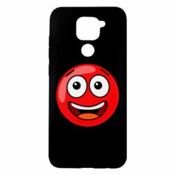 Чехол для Xiaomi Redmi Note 9/Redmi 10X Funny Red Ball - PrintSalon