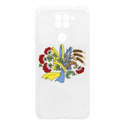 Чохол для Xiaomi Redmi Note 9 / Redmi 10X Герб колоски і калина