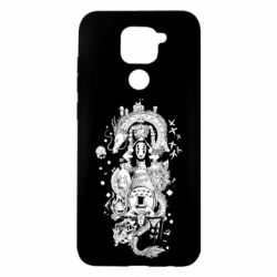 Чехол для Xiaomi Redmi Note 9/Redmi 10X Герои Хаяо Миядзаки - PrintSalon