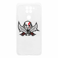 Чехол для Xiaomi Redmi Note 9/Redmi 10X God of war Kratos vector