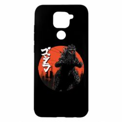 Чохол для Xiaomi Redmi Note 9 / Redmi 10X Годзила Арт - PrintSalon