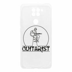Чехол для Xiaomi Redmi Note 9/Redmi 10X Guitar player. - PrintSalon