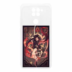 Чохол для Xiaomi Redmi Note 9 / Redmi 10X Ху Тао з Хомою - PrintSalon