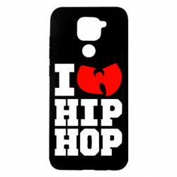 Чохол для Xiaomi Redmi Note 9 / Redmi 10X I love Hip-hop Wu-Tang - PrintSalon