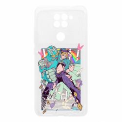Чехол для Xiaomi Redmi Note 9/Redmi 10X Jojo's bizzare poster - PrintSalon