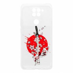 Чохол для Xiaomi Redmi Note 9 / Redmi 10X katana in sakura - PrintSalon