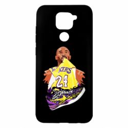 Чехол для Xiaomi Redmi Note 9/Redmi 10X Kobe Bryant and sneakers - PrintSalon
