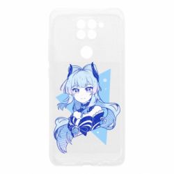 Чехол для Xiaomi Redmi Note 9/Redmi 10X Kokomi art - PrintSalon