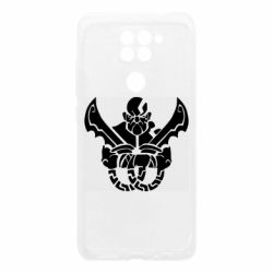 Чехол для Xiaomi Redmi Note 9/Redmi 10X Kratos silhouette - PrintSalon