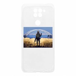 Чехол для Xiaomi Redmi Note 9/Redmi 10X Марка с Крымским мостом - PrintSalon