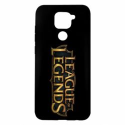 Чехол для Xiaomi Redmi Note 9/Redmi 10X League of legends logo - PrintSalon