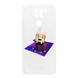 Чехол для Xiaomi Redmi Note 9/Redmi 10X Minecraft King - PrintSalon