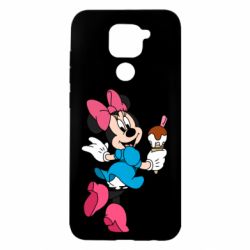 Чохол для Xiaomi Redmi Note 9 / Redmi 10X Minnie Mouse and Ice Cream - PrintSalon