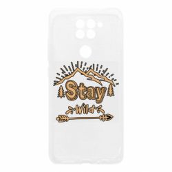 Чехол для Xiaomi Redmi Note 9/Redmi 10X Mountains - Stay Wild - PrintSalon