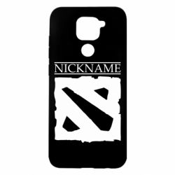 Чехол для Xiaomi Redmi Note 9/Redmi 10X Nickname Dota - PrintSalon