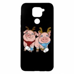 Чехол для Xiaomi Redmi Note 9/Redmi 10X Pigs - PrintSalon