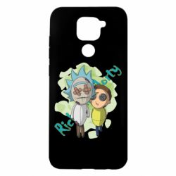 Чехол для Xiaomi Redmi Note 9/Redmi 10X Rick and Morty voodoo doll - PrintSalon