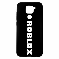 Чехол для Xiaomi Redmi Note 9/Redmi 10X Roblox inscription - PrintSalon