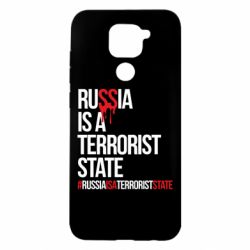 Чехол для Xiaomi Redmi Note 9/Redmi 10X Russia is a terrorist - PrintSalon