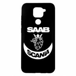 Чехол для Xiaomi Redmi Note 9/Redmi 10X Scania SAAB logo - PrintSalon