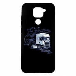 Чехол для Xiaomi Redmi Note 9/Redmi 10X Scania watercolor art - PrintSalon