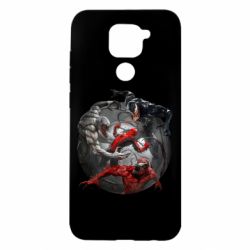 Чохол для Xiaomi Redmi Note 9 / Redmi 10X Сімбіоти і людина павук - PrintSalon